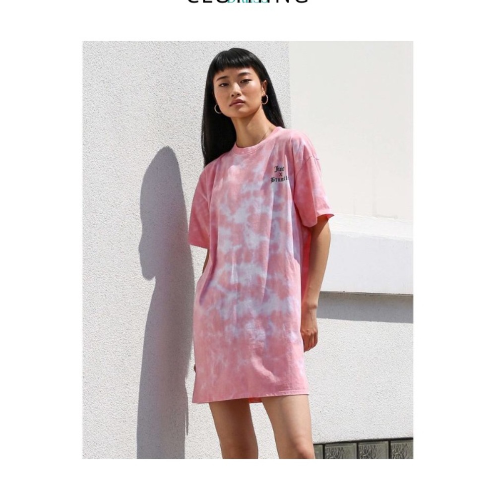 🌟NEW JUICY COUTURE BLONDE JUICY BOXY TSHIRT DRESS